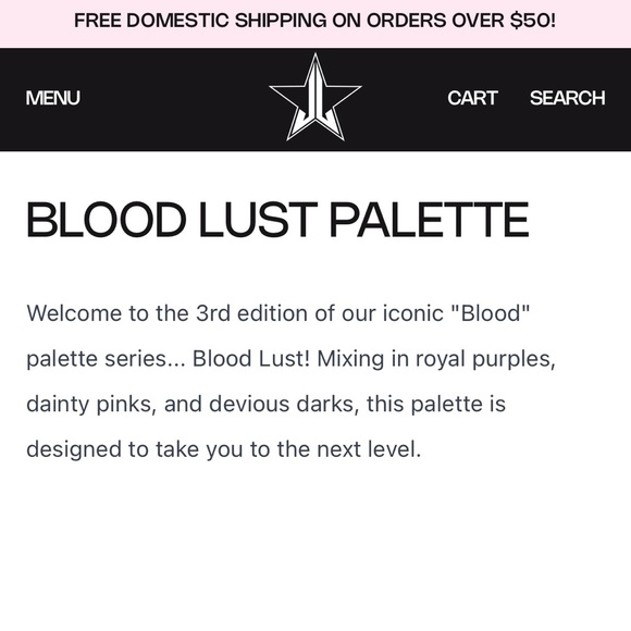 Jeffree Star Cosmetics- Blood Lust - Picture 10 of 10